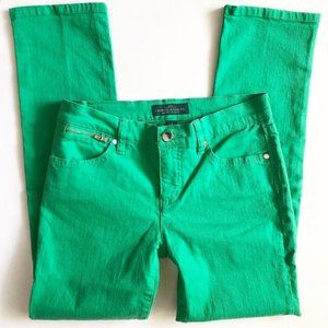 Ralph Lauren Denim Green Straight Ankle Jeans 2